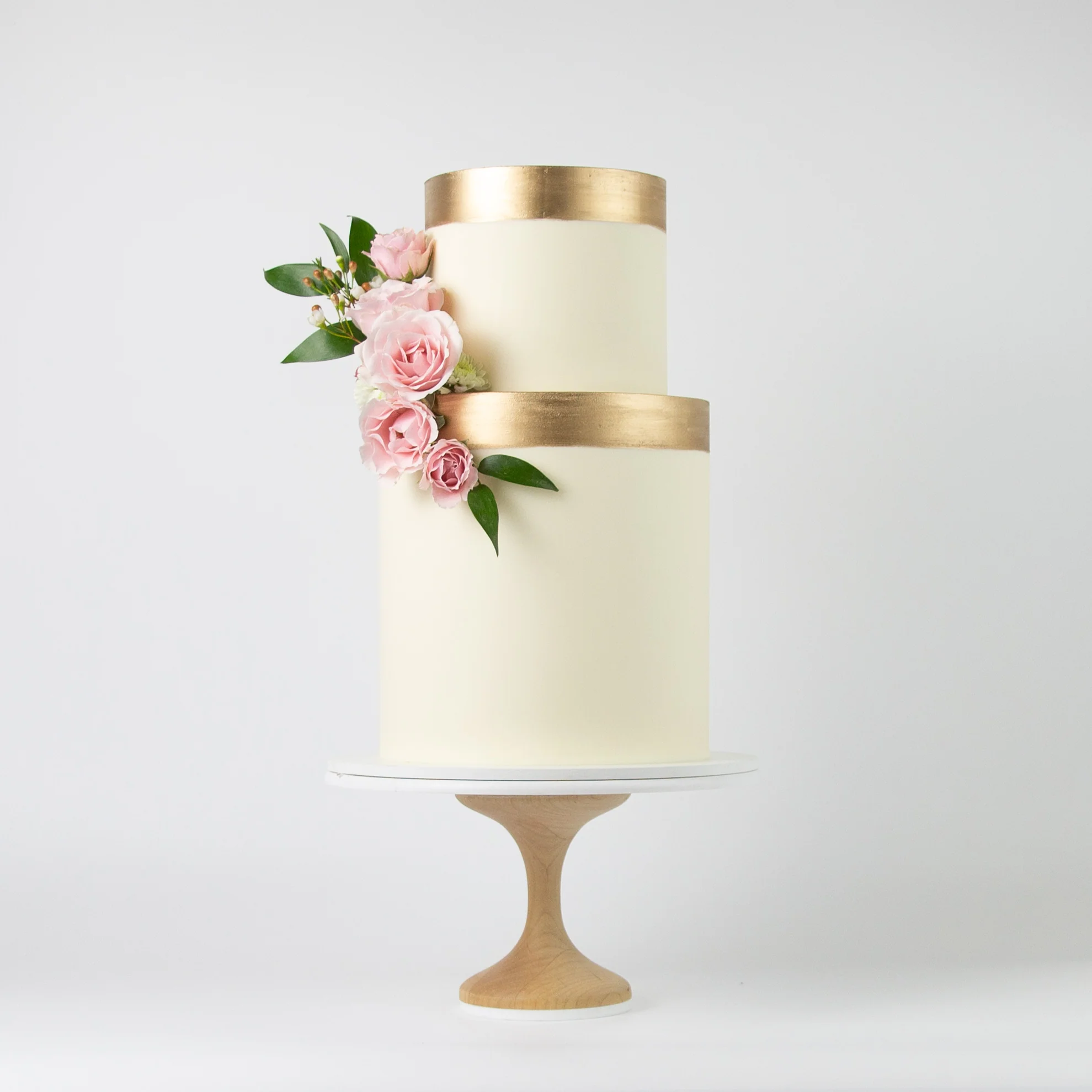 Brushed Metal + Silk Flowers - Image 3